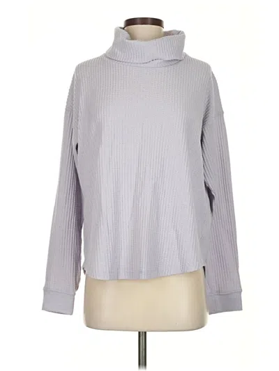 Pre-owned Splendid Turtleneck Sweater In Gray