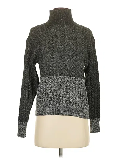 Pre-owned Splendid Turtleneck Sweater In Gray