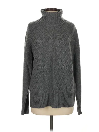 Pre-owned Splendid Turtleneck Sweater In Gray
