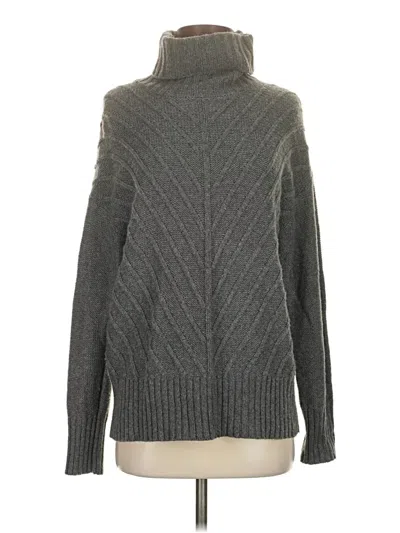 Pre-owned Splendid Turtleneck Sweater In Gray