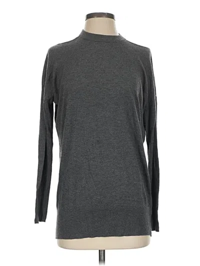 Pre-owned Splendid Turtleneck Sweater In Gray