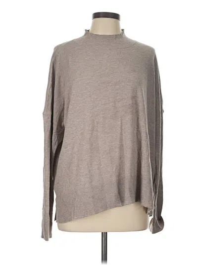 Pre-owned Splendid Turtleneck Sweater In Gray