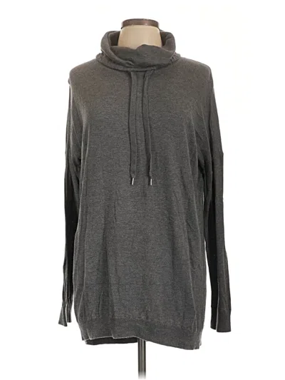 Pre-owned Splendid Turtleneck Sweater In Gray