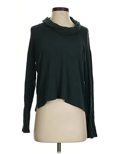 Pre-owned Splendid Turtleneck Sweater In Green
