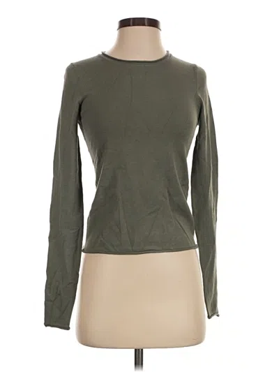 Pre-owned Splendid Turtleneck Sweater In Green