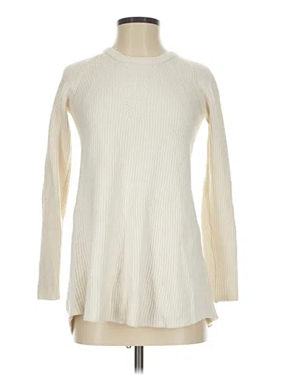 Pre-owned Splendid Turtleneck Sweater In Ivory