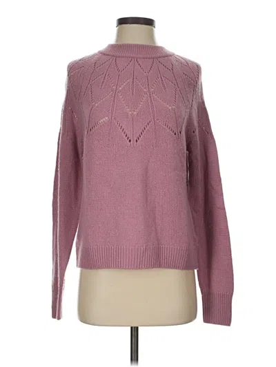 Pre-owned Splendid Turtleneck Sweater In Pink