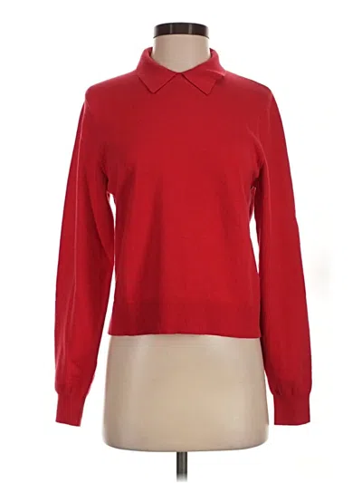 Pre-owned Splendid Turtleneck Sweater In Red
