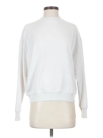 Pre-owned Splendid Turtleneck Sweater In White