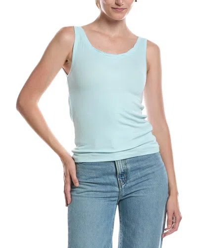 Splendid Twist Neck Tank Top In Green