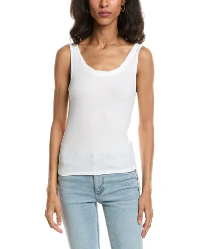Splendid Twist Neck Tank In White