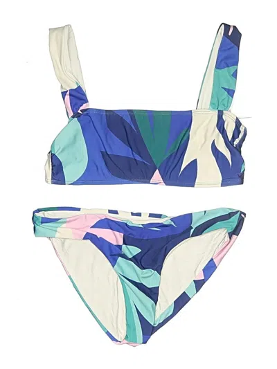 Pre-owned Splendid Two Piece Swimsuit In Blue
