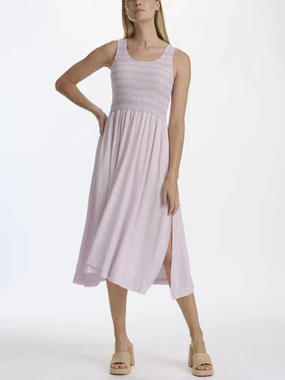 Splendid Tyler Midi Dress In Orchid In Pink
