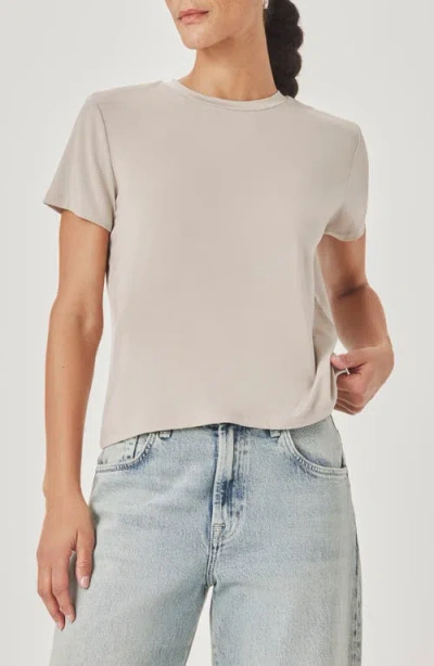 Splendid Tyra Crewneck T-shirt In Neutral