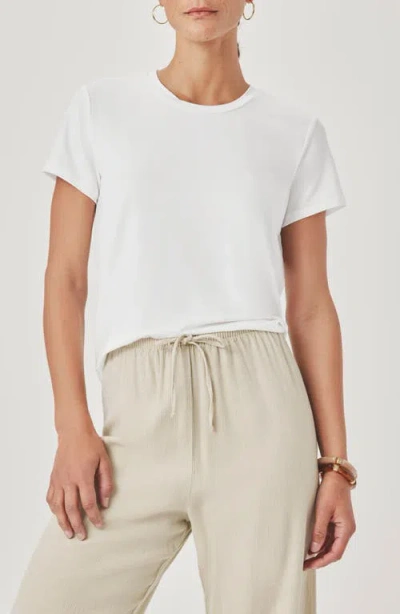 Splendid Tyra Crewneck T-shirt In White