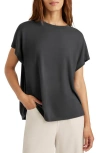 Splendid Tyra Short-sleeve Tee In Lead