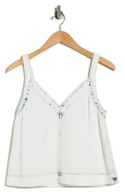 Splendid Ultra Bleached Denim Tank In White