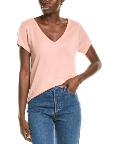 Splendid V-neck T-shirt In Multi