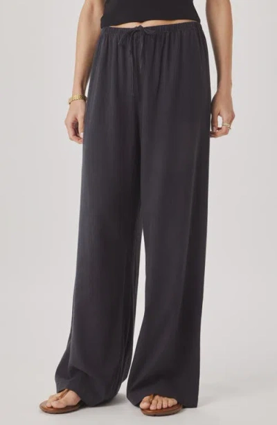 Splendid Valerie Drawstring Pants In Black
