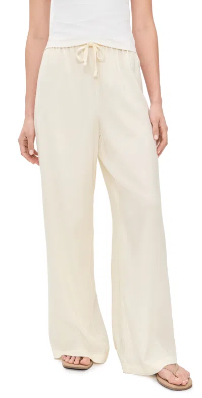 Splendid Valerie Pants Shell In Neutral
