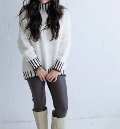 Splendid Vegan Leather Legging In Chocolate In Gold