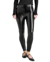 Splendid Faux Leather Leggings In Black