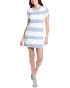 Splendid Veronica Stripe Sweater Minidress In Blue