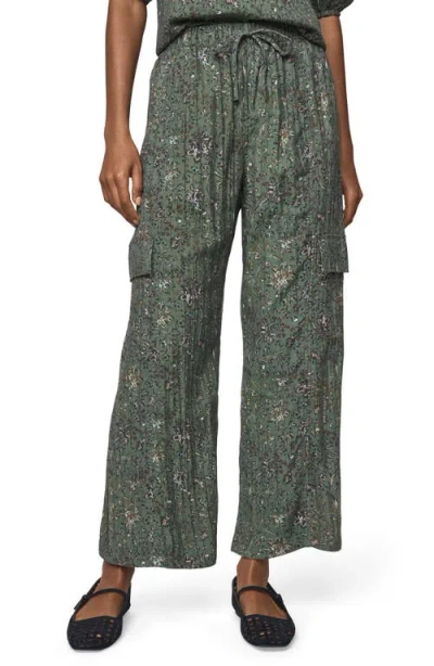 SPLENDID SPLENDID VERSAILLES FLORAL DRAWSTRING CARGO PANTS