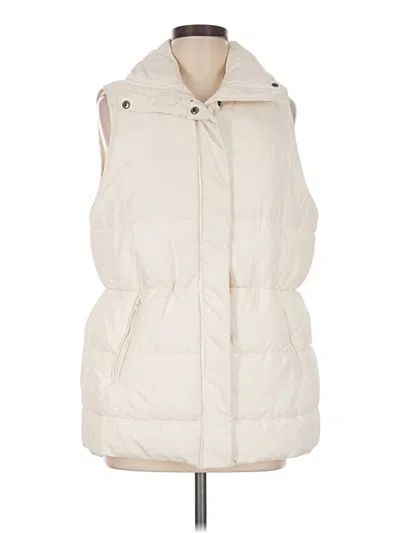 Pre-owned Splendid Vest In Ivory
