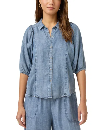 SPLENDID VIOLET INDIGO BLOUSE