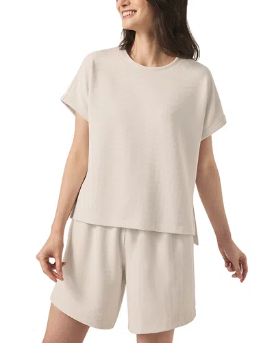 SPLENDID WAFFLE KNIT SCUBA SWEATSHIRT
