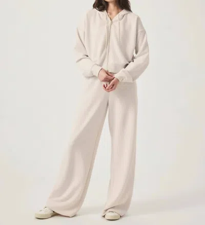 Splendid Waffle Scuba Pant In Moonstone In Pink