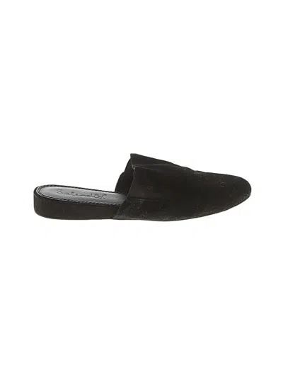 Pre-owned Splendid Wedges In Black