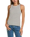 Splendid Whitney Stripe Tank In Blue