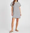 Splendid Womens Striped Cotton Mini Dress In Multi
