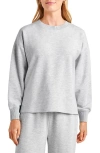 Splendid Crewneck Sweatshirt In Ice Heather Grey