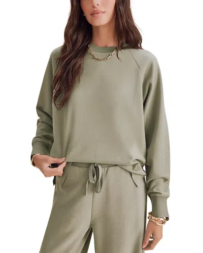 Splendid Winslow Dolman Sleeve Sweatshirt In Gray