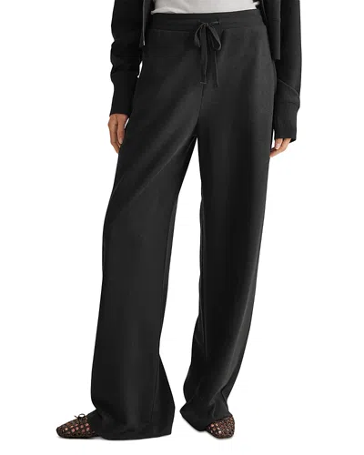 Splendid Winslow Wide Leg Drawstring Pants In Transparent