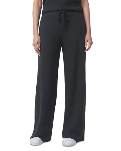 Splendid Winslow Wide Leg Drawstring Pants In Gray