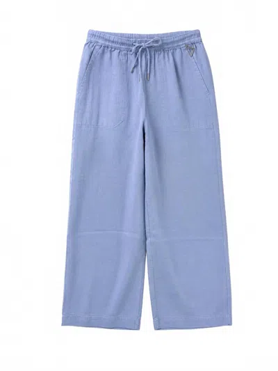 Splendid Women's Angie Crop Wide Leg Pants In Azure In Blue