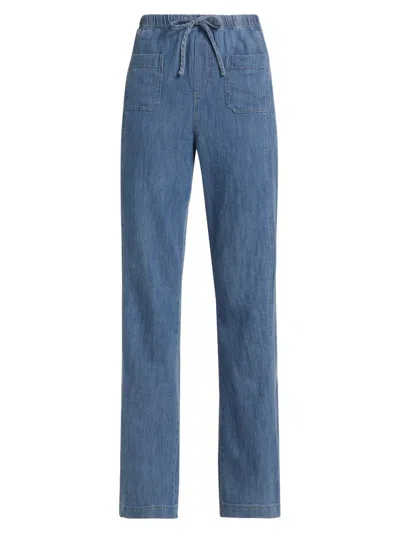 Splendid Women's Bradley Cotton & Linen Pants In Purple