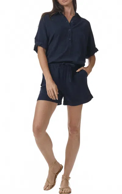 Splendid Women's Coastal Shorts In Navy In Black