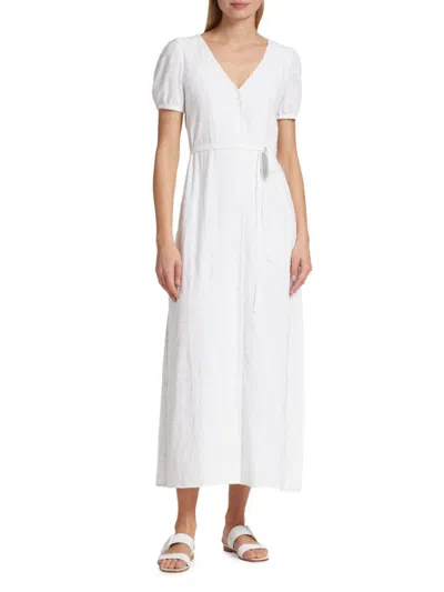 Splendid Women's Nicki Jacquard Maxi Dress In White