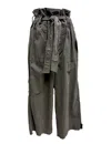 Splendid Women's Paperbag Pant With Tie Waist In Led In Black