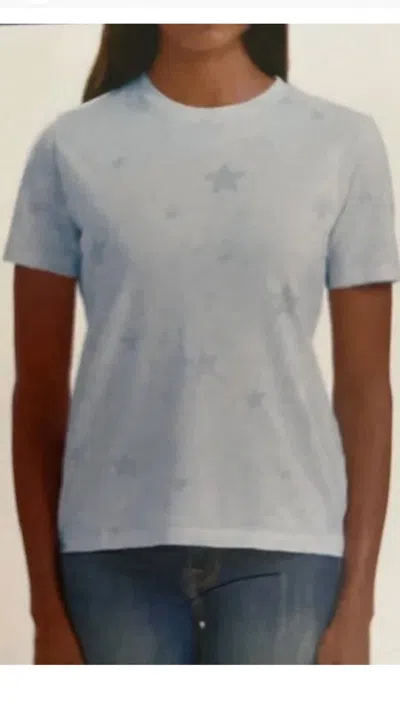 Splendid Women's Short Sleeve T-shirt In Blue Star In Gray