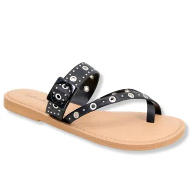 SPLENDID WOMEN'S SUTTON STUDS SANDAL IN BLACK