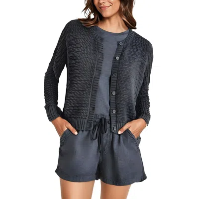 Splendid Womens Knit Button-down Cardigan Sweater