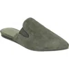Splendid Womens Leather Slides Slide Sandals In Green