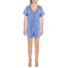 Splendid Womens Ruched Lyocell Romper