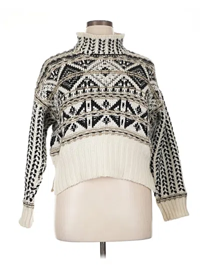 Pre-owned Splendid Wool Sweater In White